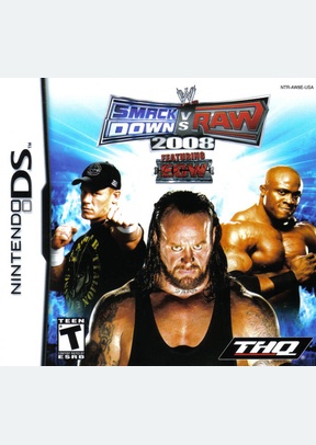 WWE:SMACKDOWN VS RAW 08 - Nintendo DS