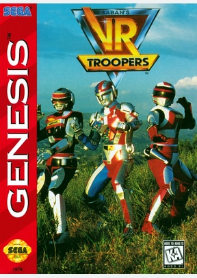 VR TROOPERS - Sega Genesis