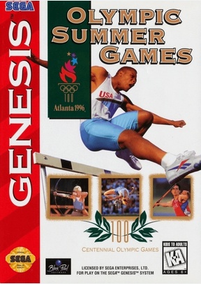 OLYMPIC SUMMER GAMES - Sega Genesis
