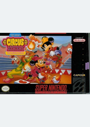 GREAT CIRCUS MYSTERY:STARRING - Super Nintendo