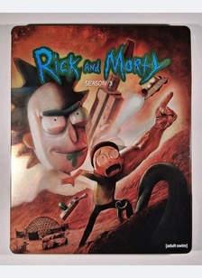 RICK & MORTY:S3 (STEELBOOK/BR)