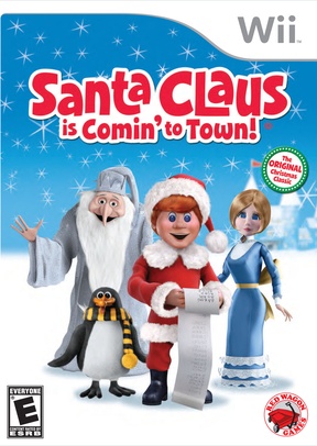 SANTA CLAUS IS COMING TO TOWN - Nintendo Wii