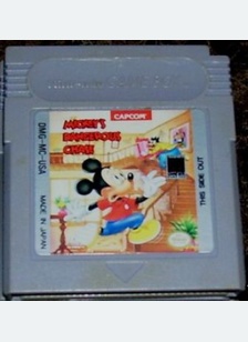 MICKEYS DANGEROUS CHASE - Game Boy