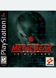 METAL GEAR SOLID:VR MISSIONS - Playstation (PS1)