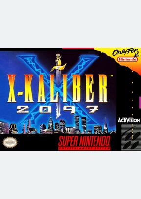 X-KALIBER 2097 - Super Nintendo