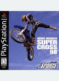 JEREMY MCGRATH:SUPERCROSS 98 - Playstation (PS1)