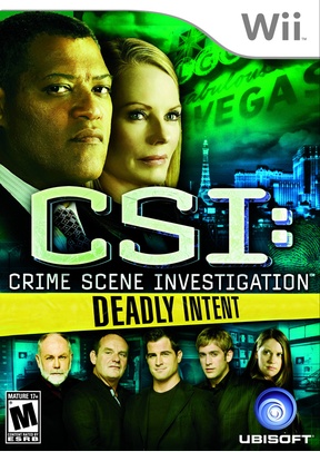 CSI:DEADLY INTENT - Nintendo Wii