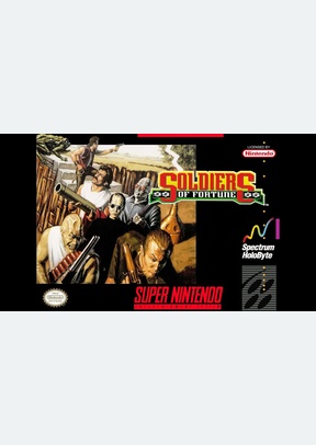 SOLDIERS OF FORTUNE - Super Nintendo