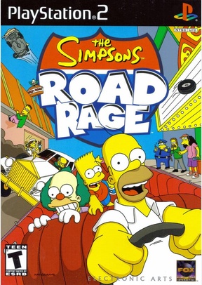 SIMPSONS:ROAD RAGE - Playstation 2