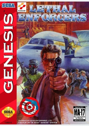 LETHAL ENFORCERS (BUNDLE) - Sega Genesis