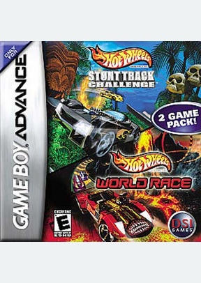 HOT WHEELS:STUNT TRACK/WORLD R - Game Boy Advanced