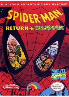 SPIDER-MAN:RETURN OF THE SINIS - NES