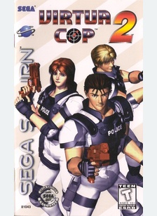 VIRTUA COP 2 - Sega Saturn