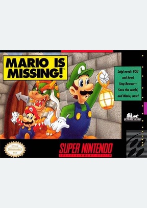 MARIO IS MISSING - Super Nintendo