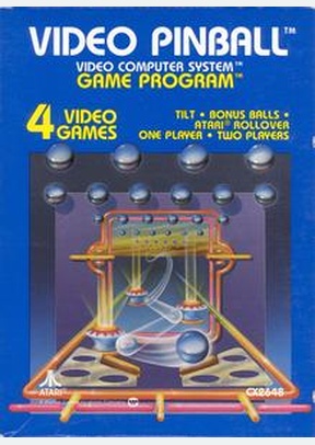 VIDEO PINBALL - Atari 2600