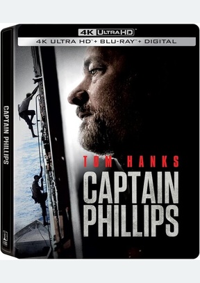 CAPTAIN PHILLIPS (STEELBOOK/4K