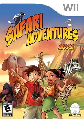 SAFARI ADVENTURES - Nintendo Wii