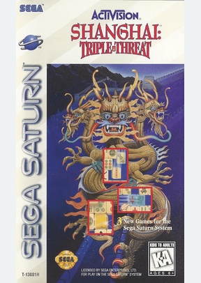 SHANGHAI:TRIPLE THREAT - Sega Saturn