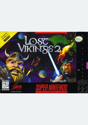 LOST VIKINGS 2 - Super Nintendo