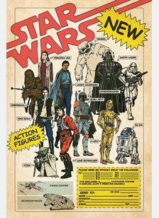 Star Wars - Action Figures Poster