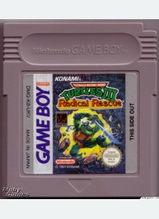 TMNT 3:RADICAL RESCUE - Game Boy