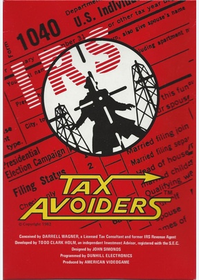 TAX AVOIDERS - Atari 2600