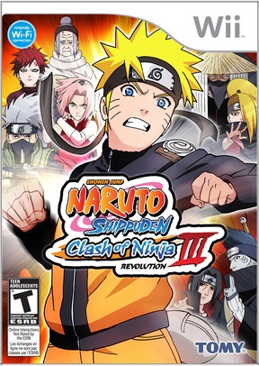 NARUTO SHIPPUDEN:CLASH OF 3 - Nintendo Wii