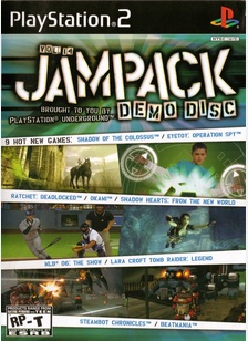 JAM PACK:V014 DEMO DISC - Playstation 2