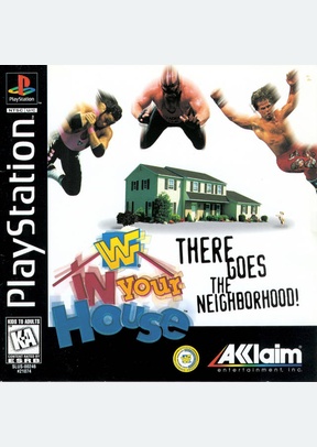 WWF:IN YOUR HOUSE - Playstation (PS1)