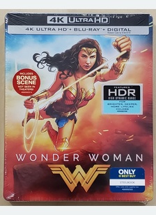 WONDER WOMAN (STEELBOOK/4K/BR)