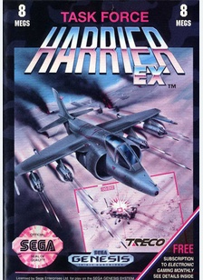 TASK FORCE HARRIER - Sega Genesis
