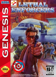 LETHAL ENFORCERS (BUNDLE) - Sega Genesis