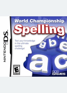 World Championship Spelling - Nintendo DS