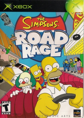 SIMPSONS:ROAD RAGE - Xbox