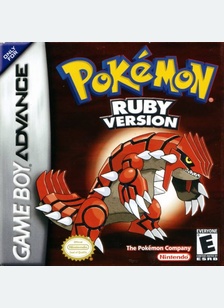 POKEMON:RUBY - Game Boy Advanced