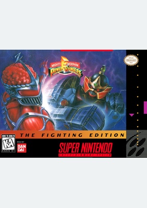 POWER RANGERS:FIGHTING EDITION - Super Nintendo