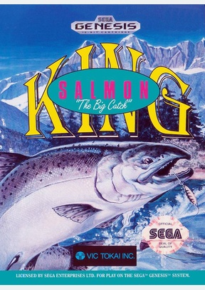 KING SALMON:BIG CATCH - Sega Genesis