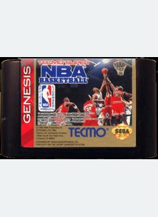 TECMO SUPER NBA BASKETBALL - Sega Genesis