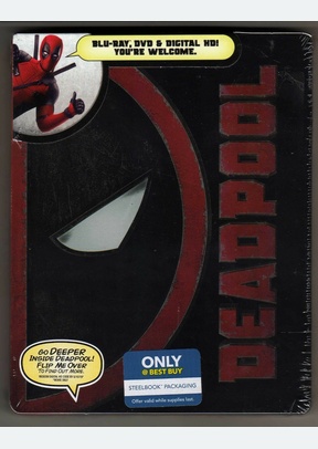 DEADPOOL (STEELBOOK/BR/DVD)