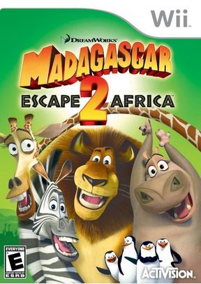 MADAGASCAR:ESCAPE TO AFRICA - Nintendo Wii