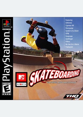 MTV SPORTS:SKATEBOARDING - Playstation (PS1)