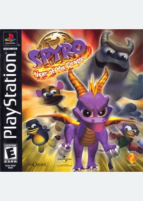 SPYRO:YEAR OF THE DRAGON - Playstation (PS1)