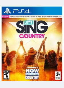 Let's Sing Country - Playstation 4