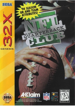 NFL QB CLUB - Sega 32X