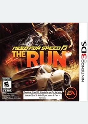 NEED FOR SPEED:THE RUN - Nintendo 3DS