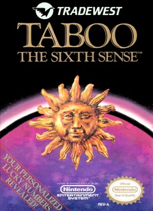 TABOO THE 6TH SENSE - NES