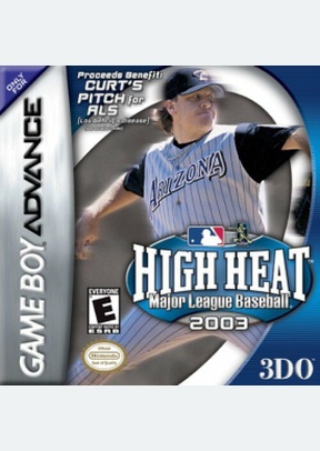 HIGH HEAT:MLB 03 - Game Boy Advanced