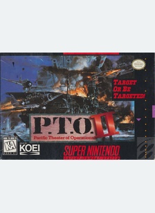P.T.O. II - Super Nintendo