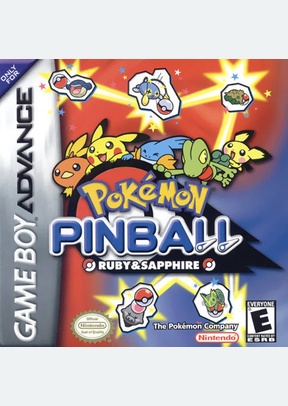 POKEMON:PINBALL - Game Boy Advanced
