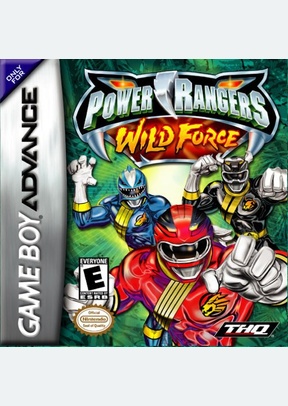 POWER RANGERS:WILD FORCE - Game Boy Advanced